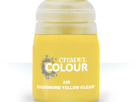 Air: Sigismund Yellow Clear Cheap