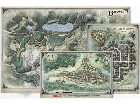 Dungeons and Dragons RPG: Curse of Strahd - Map Set Sale