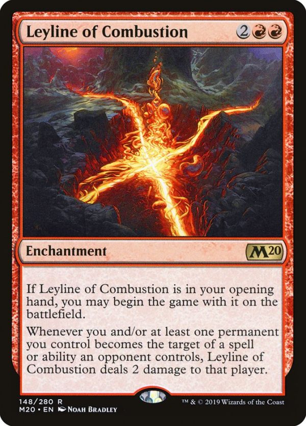 Leyline of Combustion [Core Set 2020] Cheap