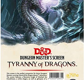 Dungeons and Dragons RPG: Tyranny of Dragons - Hoard of the Dragon Queen DM Screen Discount