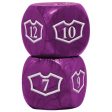 Ultra Pro Deluxe Deluxe Deluxe 22MM Swamp Loyalty Dice Set with 7-12 for Magic: The Gathering on Sale