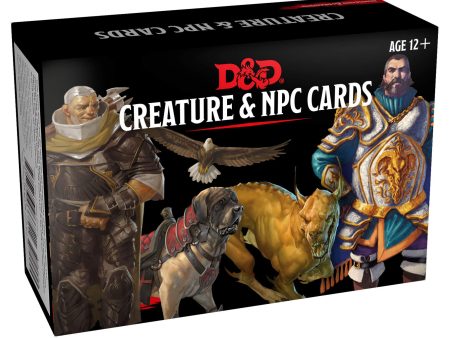 Dungeons & Dragons Creature and NPC Cards Online now