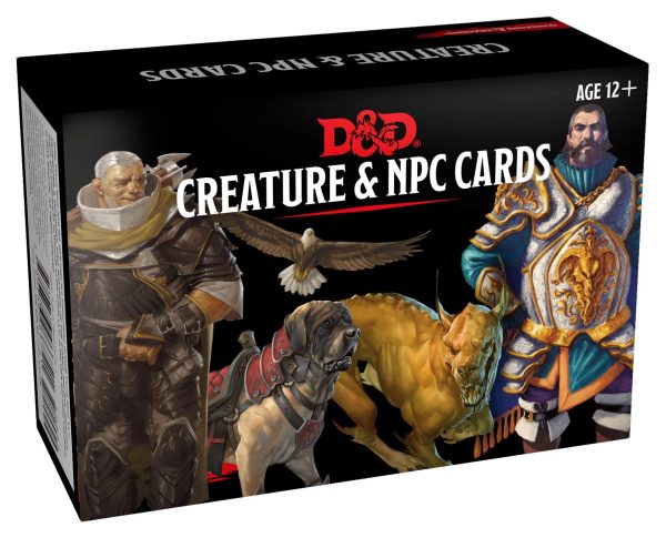 Dungeons & Dragons Creature and NPC Cards Online now