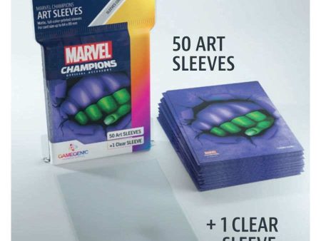 GAMEGENIC: MARVEL CHAMPIONS ART SLEEVES: SHE-HULK (51CT) Discount