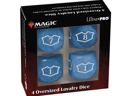 Ultra Pro Deluxe Deluxe 22MM Island Loyalty Dice Set with 7-12 for Magic: The Gathering Online Hot Sale