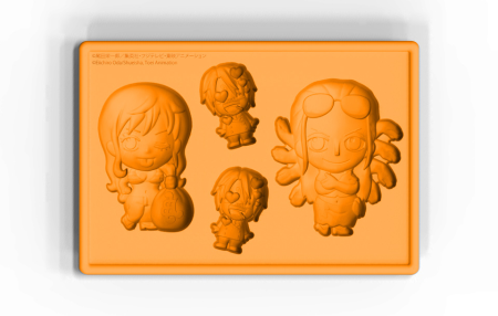 Silicone Tray - One Piece Nami & Robin with Sanji New World Ver Online