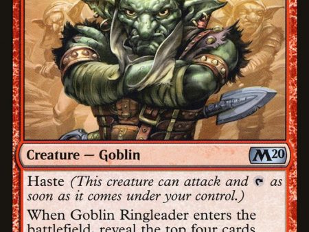 Goblin Ringleader [Core Set 2020] Sale