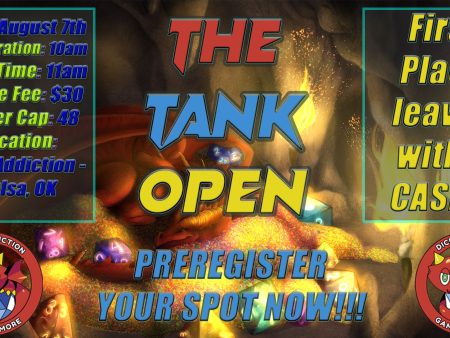 Dice Addiction Presents the Tank Open 2 Online