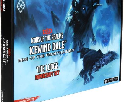 Icewind Dale: Rime of the Frostmaiden - The Lodge Papercraft Set For Sale