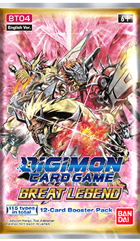 Digimon TCG: Great Legend BT04 Booster Pack For Discount