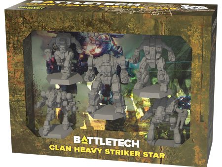 BattleTech: Miniature Force Pack - Clan Heavy Striker Star For Cheap