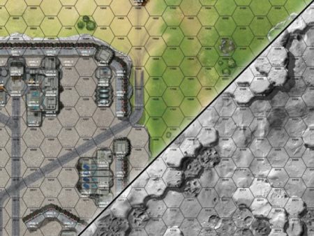 BattleTech: Battle Mat - Grasslands Lunar Online