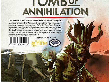 Dungeons and Dragons RPG: Tomb of Annihilation DM Screen on Sale