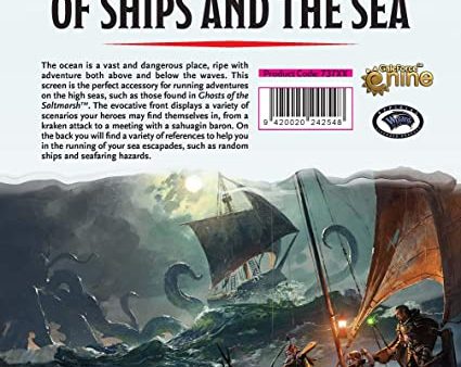 Dungeons and Dragons RPG: Of Ships and the Sea DM Screen Online now