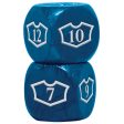 Ultra Pro Deluxe Deluxe 22MM Island Loyalty Dice Set with 7-12 for Magic: The Gathering Online Hot Sale