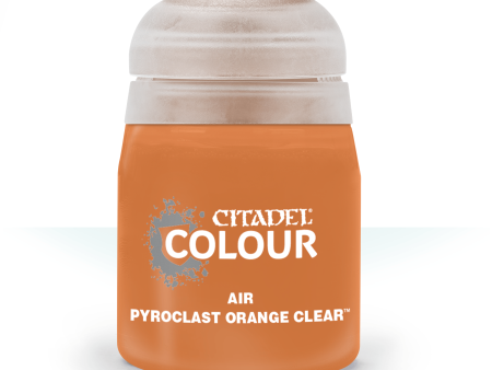 Air: Pyroclast Orange Clear on Sale