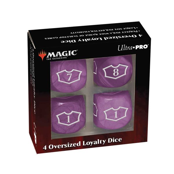 Ultra Pro Deluxe Deluxe Deluxe 22MM Swamp Loyalty Dice Set with 7-12 for Magic: The Gathering on Sale