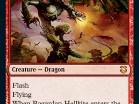 Bogardan Hellkite [Dungeons & Dragons: Adventures in the Forgotten Realms Commander] Cheap