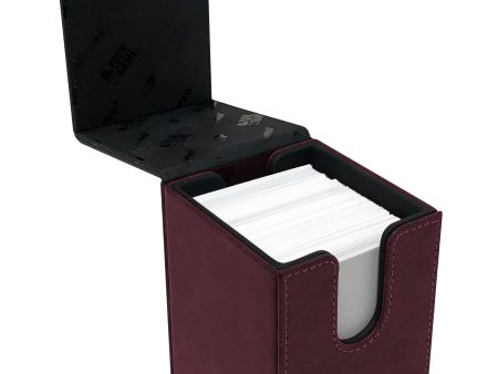 UP ALCOVE TOWER DECK BOX RUBY SUEDE on Sale