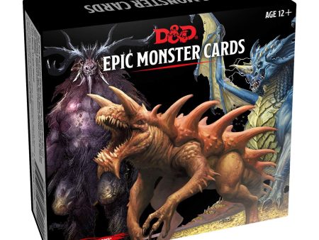 Dungeons and Dragons RPG: Epic Monster Cards Online now