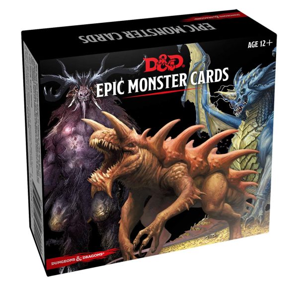 Dungeons and Dragons RPG: Epic Monster Cards Online now