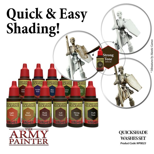 Army Painter Quickshade Washes Set Hot on Sale