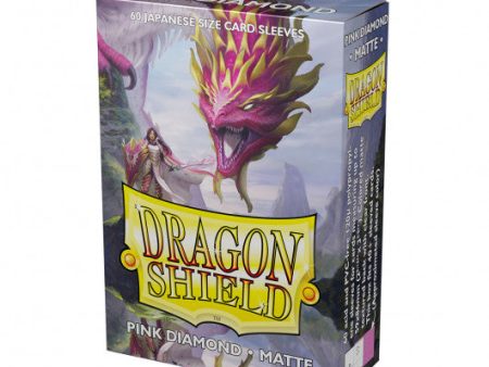 Dragon Shields Japanese: (60)  Matte Pink Diamond Online now