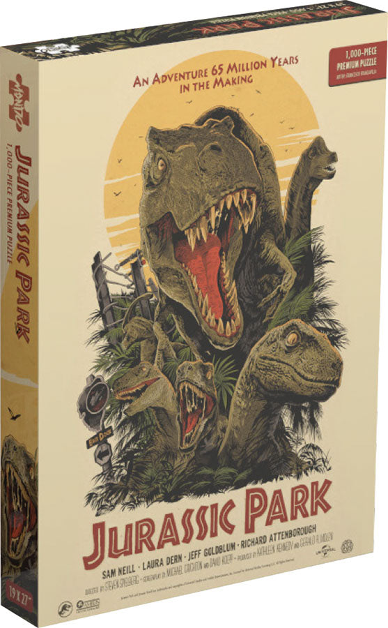 Jurassic Park 1000 Piece Puzzle Hot on Sale