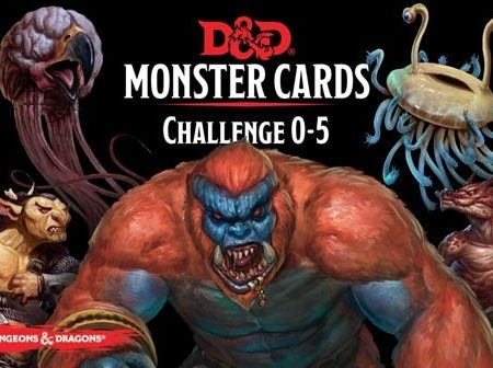 Dungeons & Dragons Monster Cards Challenge 0-5 Discount