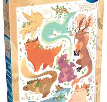 The Tea Dragon Society Puzzle Series: No. 1 Common Varieties of Tea Dragons Supply