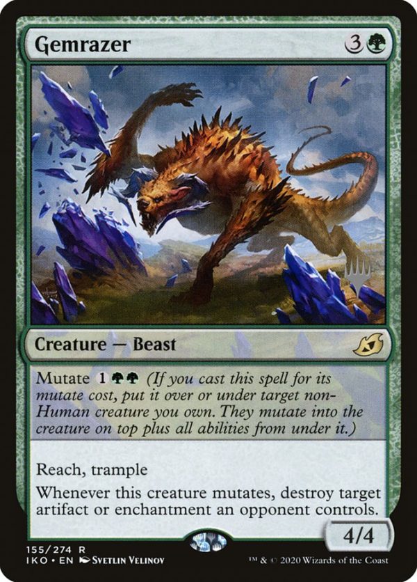 Gemrazer (Promo Pack) [Ikoria: Lair of Behemoths Promos] Online now