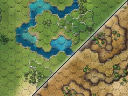 BattleTech: Battle Mat - Grasslands Savanna Online now