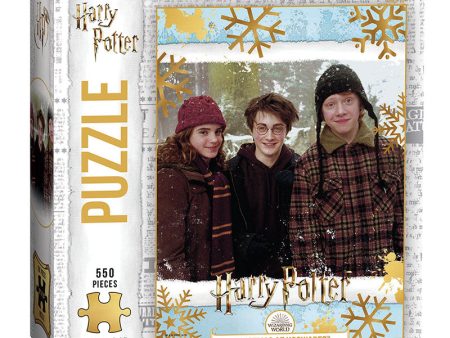 Puzzle: Harry Potter - Christmas at Hogwarts 550pcs Hot on Sale