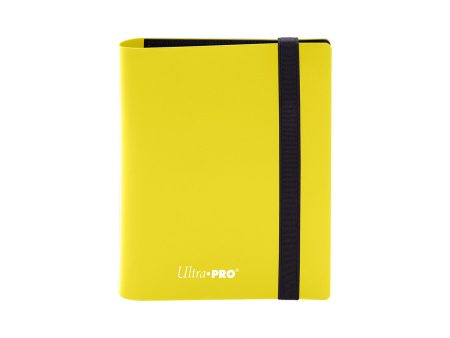 Ultra Pro: Eclipse Pro-Binder 4-Pocket: Lemon Yellow Supply