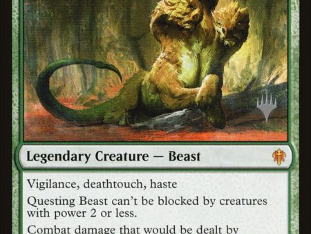 Questing Beast (Promo Pack) [Throne of Eldraine Promos] on Sale