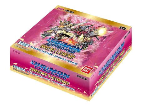 Digimon TCG: Great Legend BT04 Booster Box Fashion