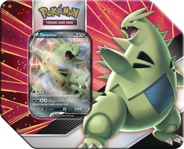 Pokemon: Tyranitar Empoleon V Strikers Tin Online Sale