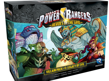 Power Rangers: Villain Pack #3 - Legacy of Evil Expansion Online Hot Sale