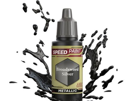 Army Painter Speedpaint 2.0 - Broadsword Silver 18ml Online now