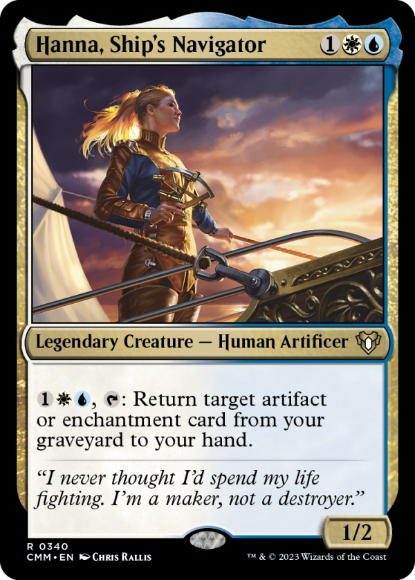 Hanna, Ship s Navigator [Commander Masters] For Discount