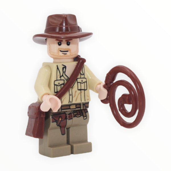 Indiana Jones (open shirt, two tan arms, whip, satchel) Sale