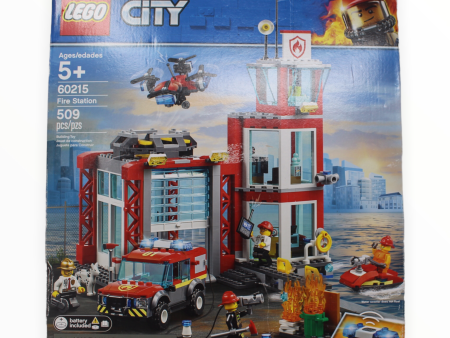 Certified Used Set 60215 City Fire Station Cheap