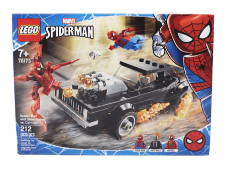 Certified Used Set 76173 Marvel Spider-Man and Ghost Rider vs. Carnage Fashion