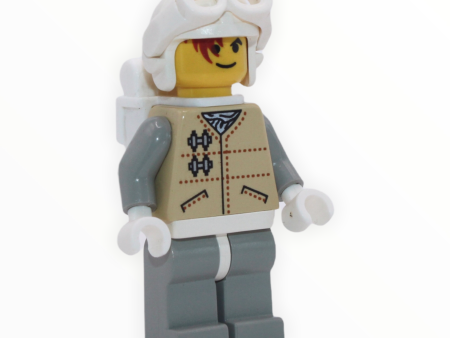 Hoth Rebel (yellow head with red hair, white goggles and backpack, light bluish gray arms and legs, 2004) Online now