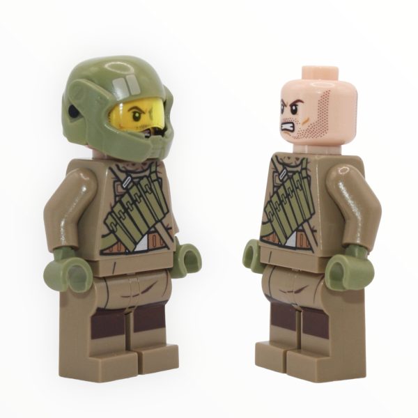 Resistance Trooper (dark tan jacket, stubble, olive green helmet) Online now