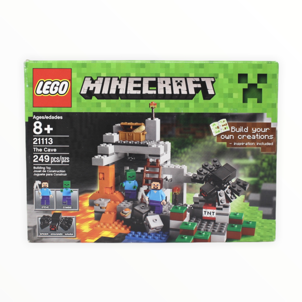 Certified Used Set 21113 Minecraft The Cave Online