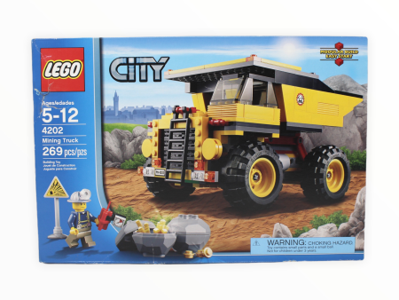 Retired Set 4202 City Mining Truck Supply