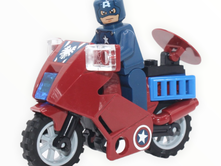 Captain America with shield and Avenging Cycle (2012) Supply