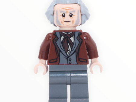 Garrick Ollivander (reddish brown jacket, hair swept back, 2018) For Sale