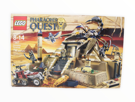 Certified Used Set 7327 Pharaoh’s Quest Scorpion Pyramid Online Sale